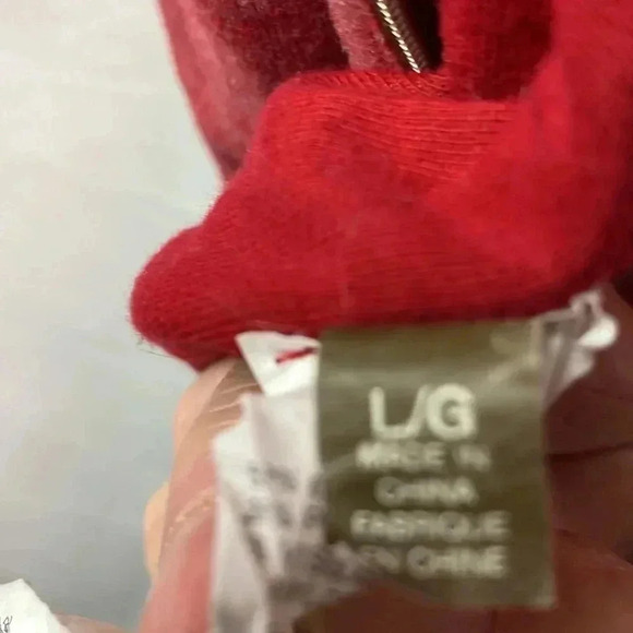 TOMMY BAHAMA WO SIZE LARGE SOFT RED ZIP FRONT JACKET WITH POCKETS CLEAN - Picture 6 of 9